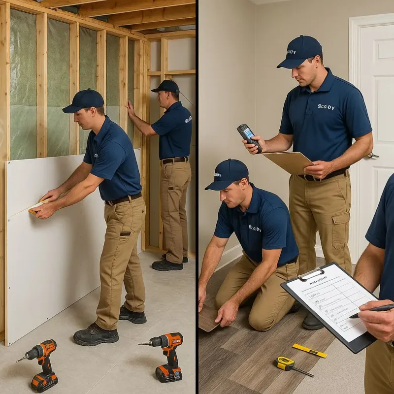Repairs and Reconstruction process in Wilmington, DE